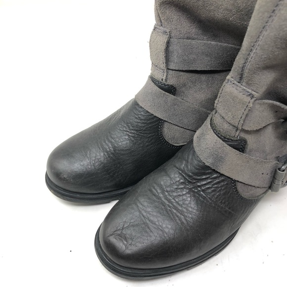 Sorel Major Moto Boots 7 A7 - Picture 3 of 6